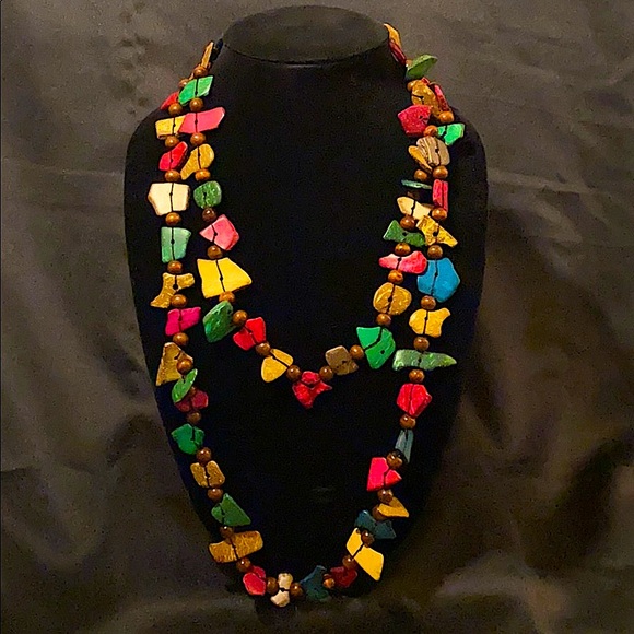 $8 or 3/$17 Extra Long Boho Bead Necklace - Picture 3 of 7